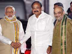 For Vice President, BJP Picks Venkaiah Naidu vs Gopalkrishna Gandhi