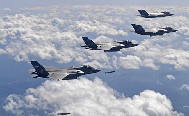 US Flies Stealth Fighters, Bombers Over Korean Peninsula In Show Of Force